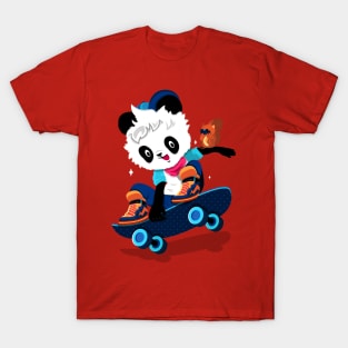 Skater Panda T-Shirt
